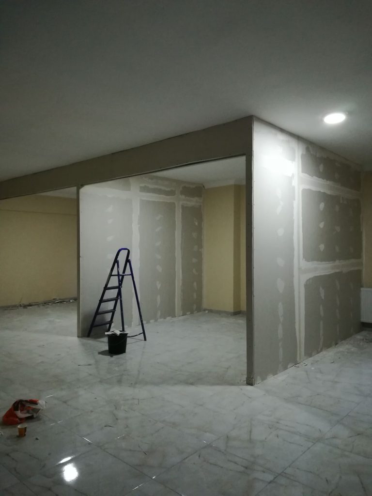 Jasa Pasang Partisi Gypsum 2 sisi